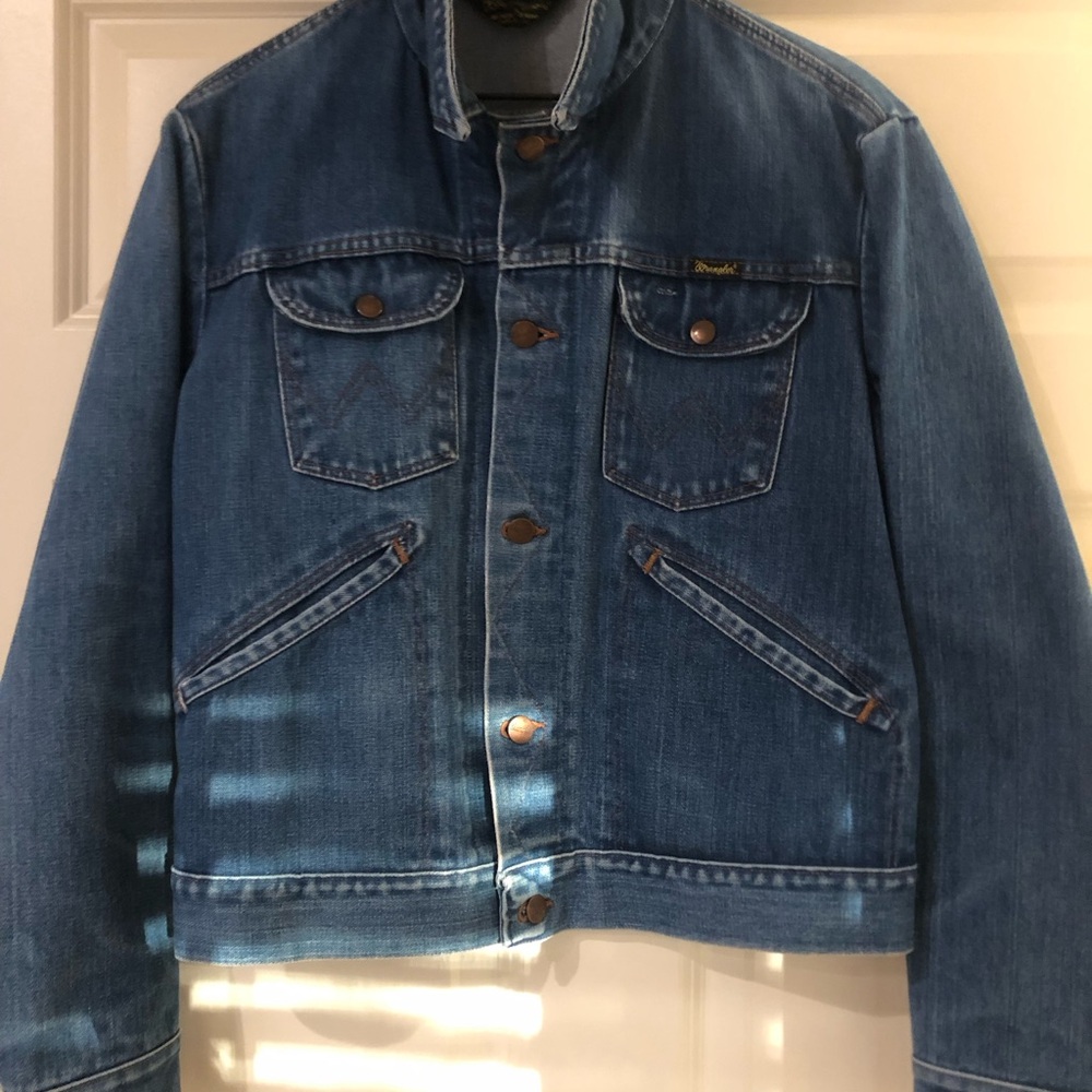 Vintage 70s Wrangler Denim Jacket - Medium